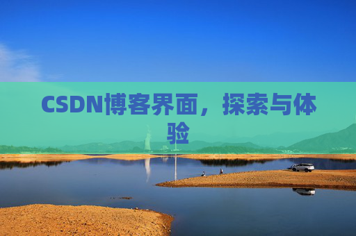 CSDN博客界面，探索与体验